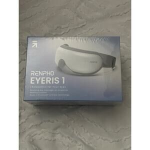 RENPHO Eyeris 1 Eye Massager Heat Bluetooth Improve Sleeping Quality New Sealed